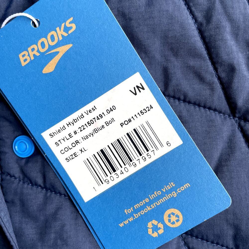 NWT Brooks Shied Hybrid Vest XL​​ - Picture 7 of 7